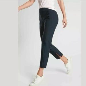 Athleta Stellar Crop Trouser in Navy